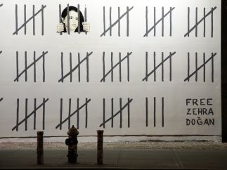 Banksy pide la liberación de Zehra Dogan