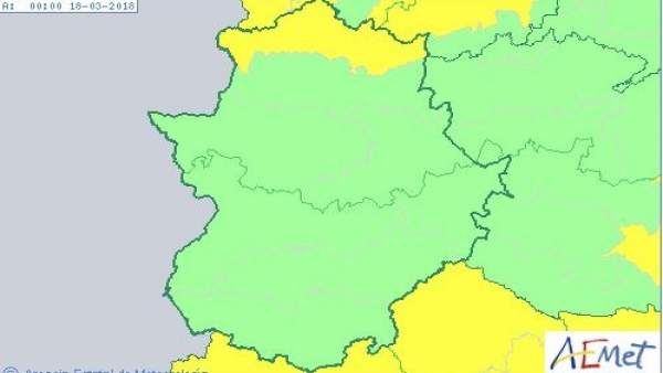 Activada la alerta amarilla por nevadas en el Norte de Cáceres Activada la alerta amarilla por nevadas en el Norte de Cáceres