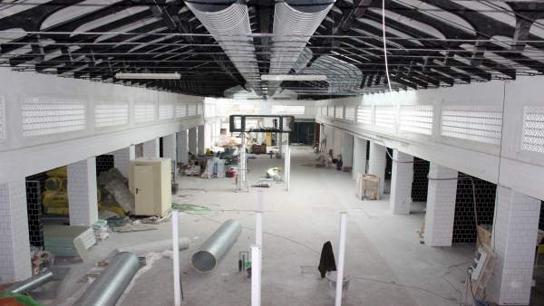 Mercado gourmet Estepona, obras Mercado gourmet Estepona, obras