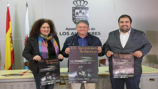 Bastida, Olmos y Giménez presentan programación de XIX Incursiones Berberiscas Bastida, Olmos y Giménez presentan programación de XIX Incursiones Berberiscas