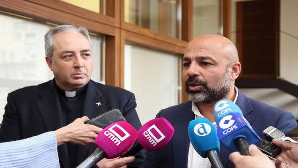 Reunión entre José García Molina y Francisco César García Magán Reunión entre José García Molina y Francisco César García Magán