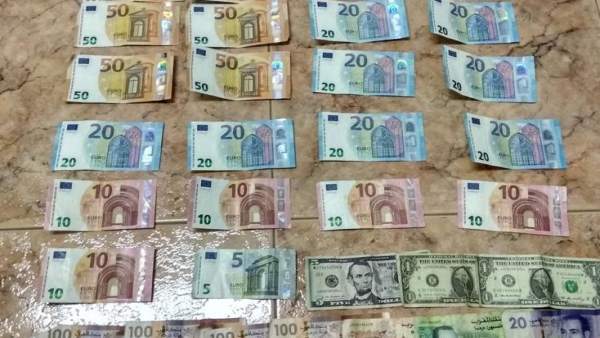 Dinero incautado al grupo desarticulado en Crevillent Dinero incautado al grupo desarticulado en Crevillent