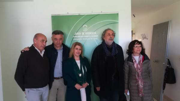 El delegado territorial, Federico Fernández, y la alcaldesa de Jerez El delegado territorial, Federico Fernández, y la alcaldesa de Jerez