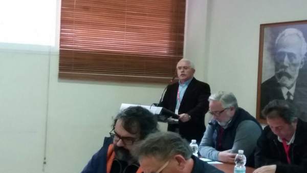Luciano Gómez, secretario general de UGT-FICA en Huelva. Luciano Gómez, secretario general de UGT-FICA en Huelva.