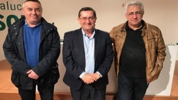 Encuentro entre PSOE, UGT y CCOO sobre pensiones Encuentro entre PSOE, UGT y CCOO sobre pensiones