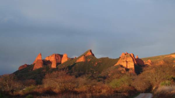 Atardecer en Las Médulas Atardecer en Las Médulas
