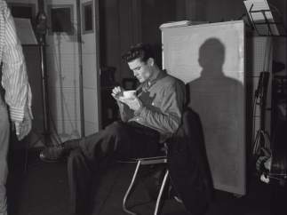Chet Baker en el Estudio Magellan, París, 1955. Jean-Pierre Leloir