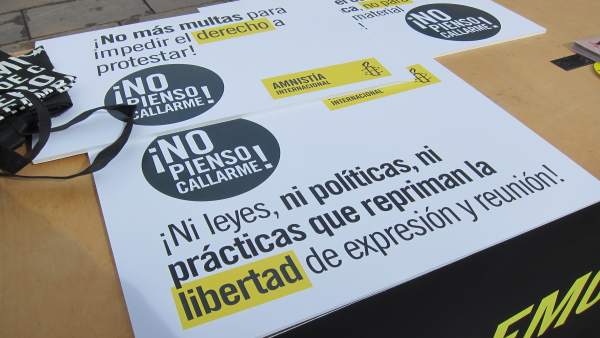 'Rechazo A La Ley Mordaza' 'Rechazo A La Ley Mordaza'