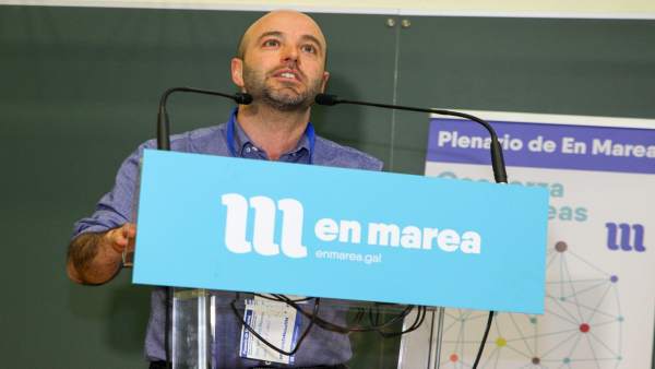 Luís Villares en el plenario de En Marea del 17 de marzo Luís Villares en el plenario de En Marea del 17 de marzo