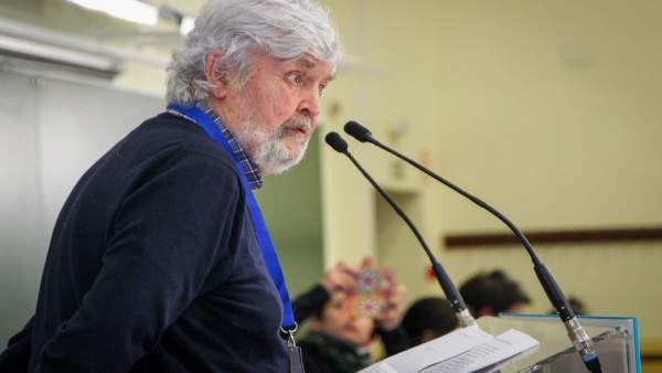 Xosé Manuel Beiras en el plenario de En Marea del 17 de marzo de 2018 Xosé Manuel Beiras en el plenario de En Marea del 17 de marzo de 2018