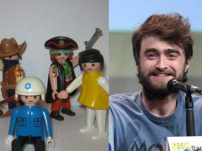 Playmobil y Daniel Radcliffe