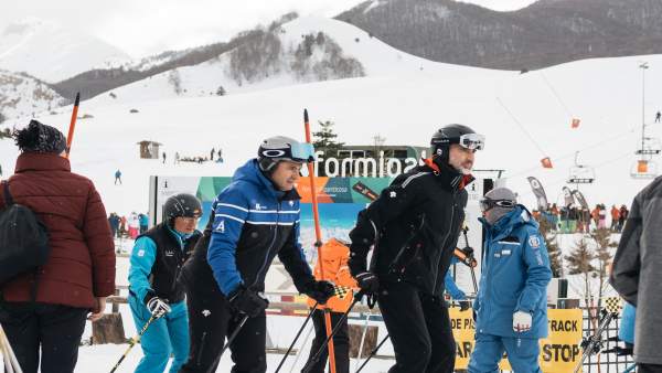 Felipe VI en Formigal. Felipe VI en Formigal.