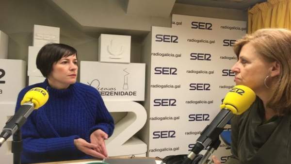 Ana Pontón, en entrevista en Radio Galicia Ana Pontón, en entrevista en Radio Galicia