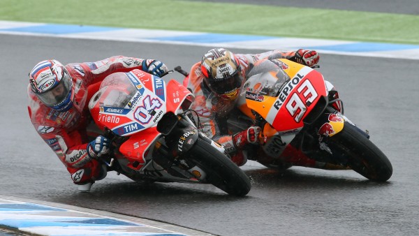 Andrea Dovizioso y Marc Márquez Andrea Dovizioso y Marc Márquez