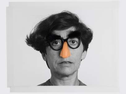 Esther Ferrer. Autorretrato del estilo marxista, 1989