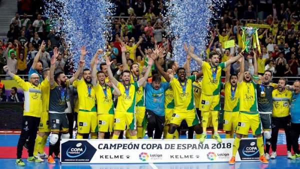 Jaén, campeón de la Copa España de fútbol sala Jaén, campeón de la Copa España de fútbol sala