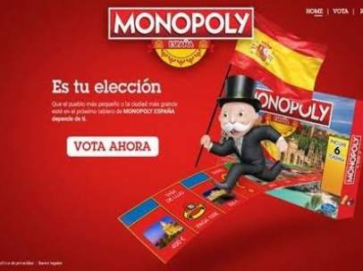 Imagen de la votación para el Monopoly