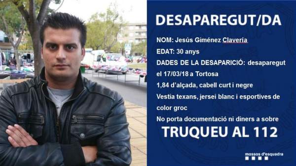 Buscan a un desaparecido en Tortosa Buscan a un desaparecido en Tortosa