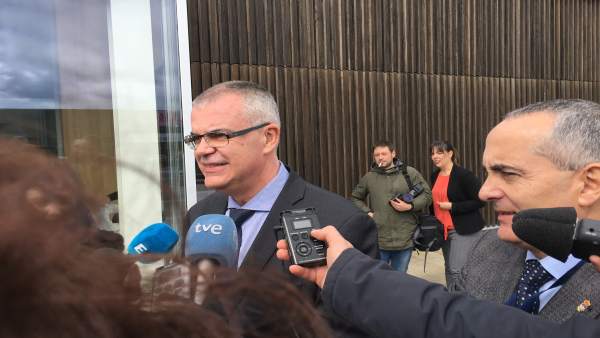 El delegado del Gobierno en Galicia en un acto en Lugo. El delegado del Gobierno en Galicia en un acto en Lugo.
