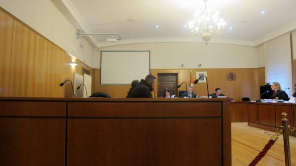El acusado, durante el juicio en la Audiencia de Valladolid El acusado, durante el juicio en la Audiencia de Valladolid