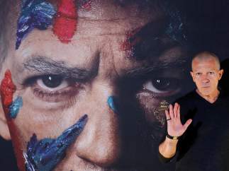El actor malagueño Antonio Banderas, durante la presentación de la serie 'Genius', dedicada a la vida y obra del pintor universal Pablo Picasso.