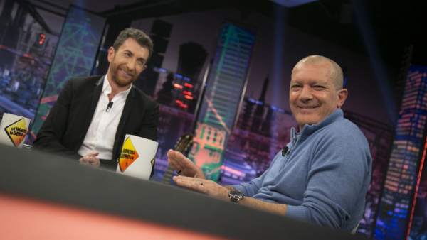 Antonio Banderas en 'El hormiguero' Antonio Banderas en 'El hormiguero'