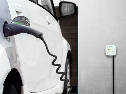 Punto de recarga de vehículo eléctrico