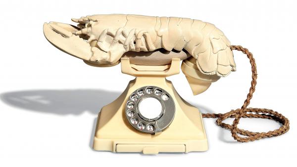 teléfono langosta Dalí teléfono langosta Dalí