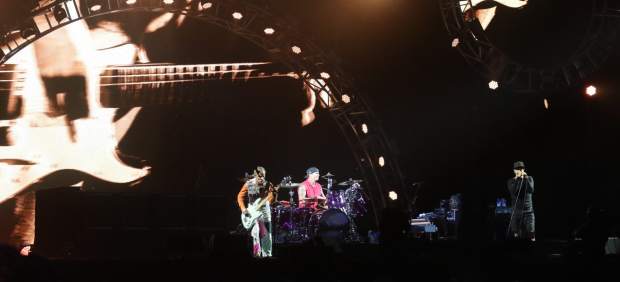 El cantante Anthony Kiedis, de los Hot Chilli Peppers, durante el festival Lollapalooza Paris en 2017.