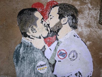 Beso político