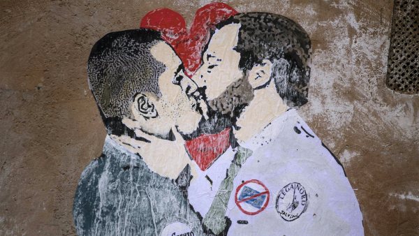 Beso político Beso político