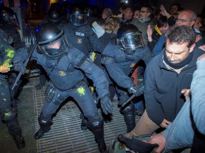 Protestas en Barcelona