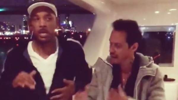 Marc Anthony y Will Smith Marc Anthony y Will Smith
