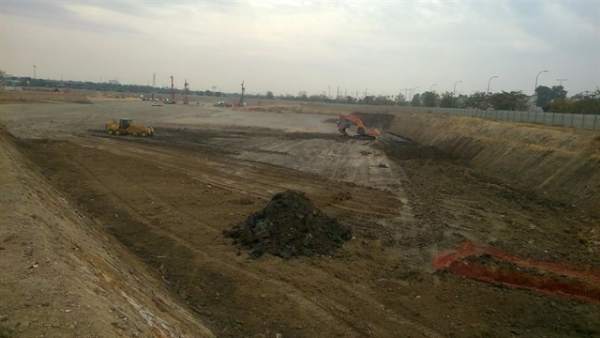 Obras del centro comercial Palmas Altas Obras del centro comercial Palmas Altas