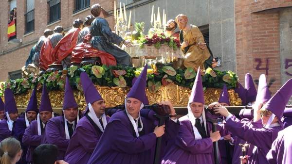 Semana Santa, procesión, Sazillo, Viernes Santo, Nuestro Padre Jesús, la cena Semana Santa, procesión, Sazillo, Viernes Santo, Nuestro Padre Jesús, la cena