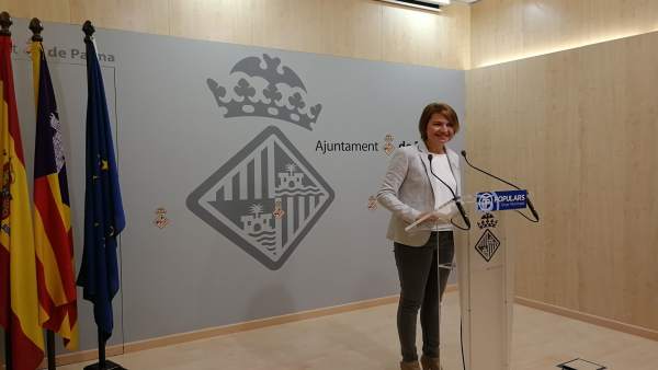 La portavoz del PP de Palma, Margalida Durán La portavoz del PP de Palma, Margalida Durán