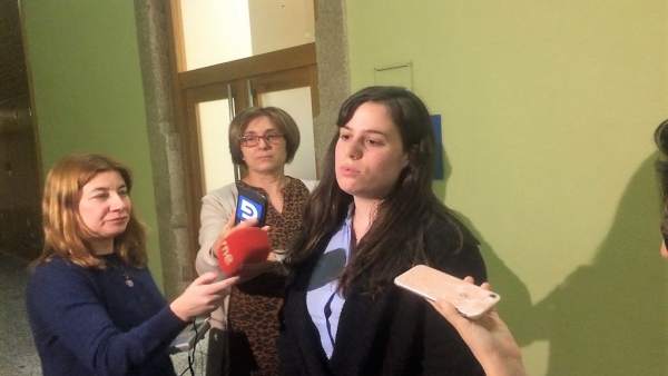 Paula Quinteiro, diputada de En Marea Paula Quinteiro, diputada de En Marea