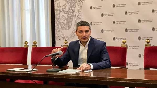 El portavoz del grupo municipal de Ciudadanos, Manuel Olivares El portavoz del grupo municipal de Ciudadanos, Manuel Olivares