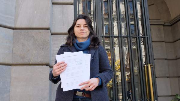 La concejal de Vamos Granada Marta Gutiérrez frente a la Fiscalía La concejal de Vamos Granada Marta Gutiérrez frente a la Fiscalía