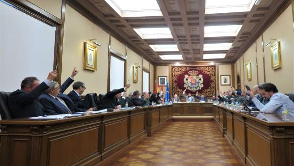 Imagen del pleno de este lunes, 26-3-18 Imagen del pleno de este lunes, 26-3-18