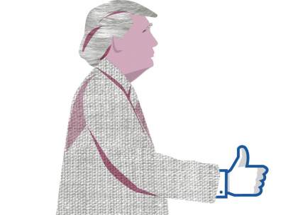 Donald Trump y Facebook
