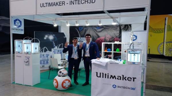 Joan Amin y Joan Folguera, de Intech3D Joan Amin y Joan Folguera, de Intech3D