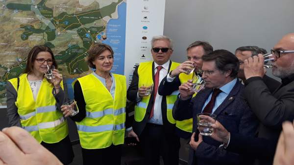 Francisco Jódar, visita la desaladora de Torrevieja junto a la Ministra Francisco Jódar, visita la desaladora de Torrevieja junto a la Ministra