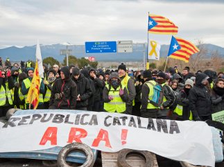 Corte de tráfico en la AP-7
