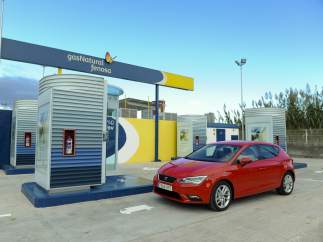 Estación de carga de gas natural