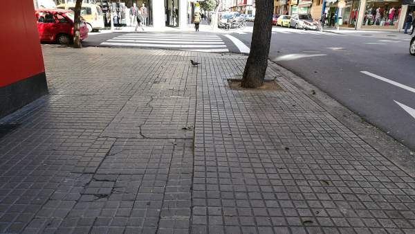 Calle Doctor Irnazo, en Las Fuentes Calle Doctor Irnazo, en Las Fuentes