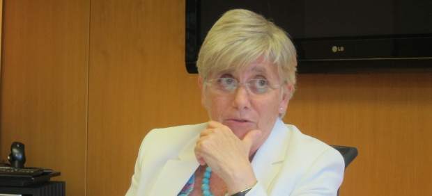 La consellera de Enseñanza, Clara Ponsatí.