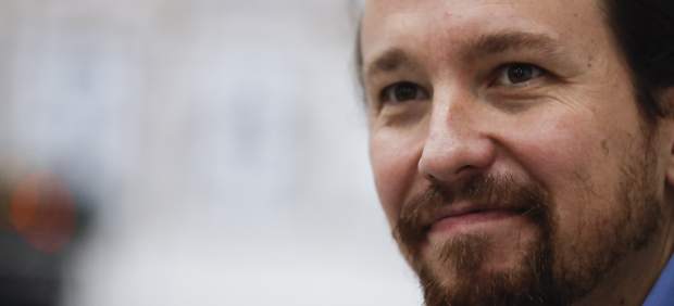 Pablo Iglesias, secretario general de Podemos, este lunes en La Plata (Argentina).