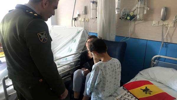 Brigada Paracaidista visita el Materno Infantil Brigada Paracaidista visita el Materno Infantil