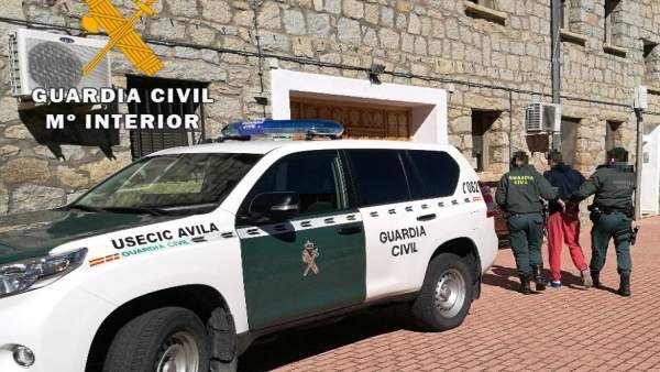 El prófugo en el momento de la detención 27-3-2018 El prófugo en el momento de la detención 27-3-2018
